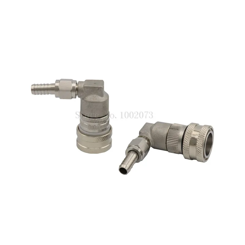 Stainless Steel MFL Thread Ball Lock Disconnect Liquid and Gas with 516 Swivel Nut Cornelius Style Home Brewing (3)