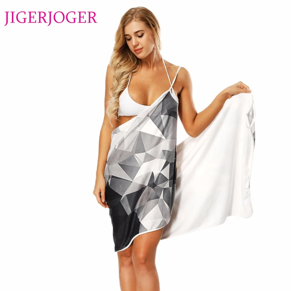 scarf swim cover up