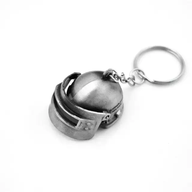 Creative Custom Pubg Keychain Men Jedi Helmet Anime Key Chain