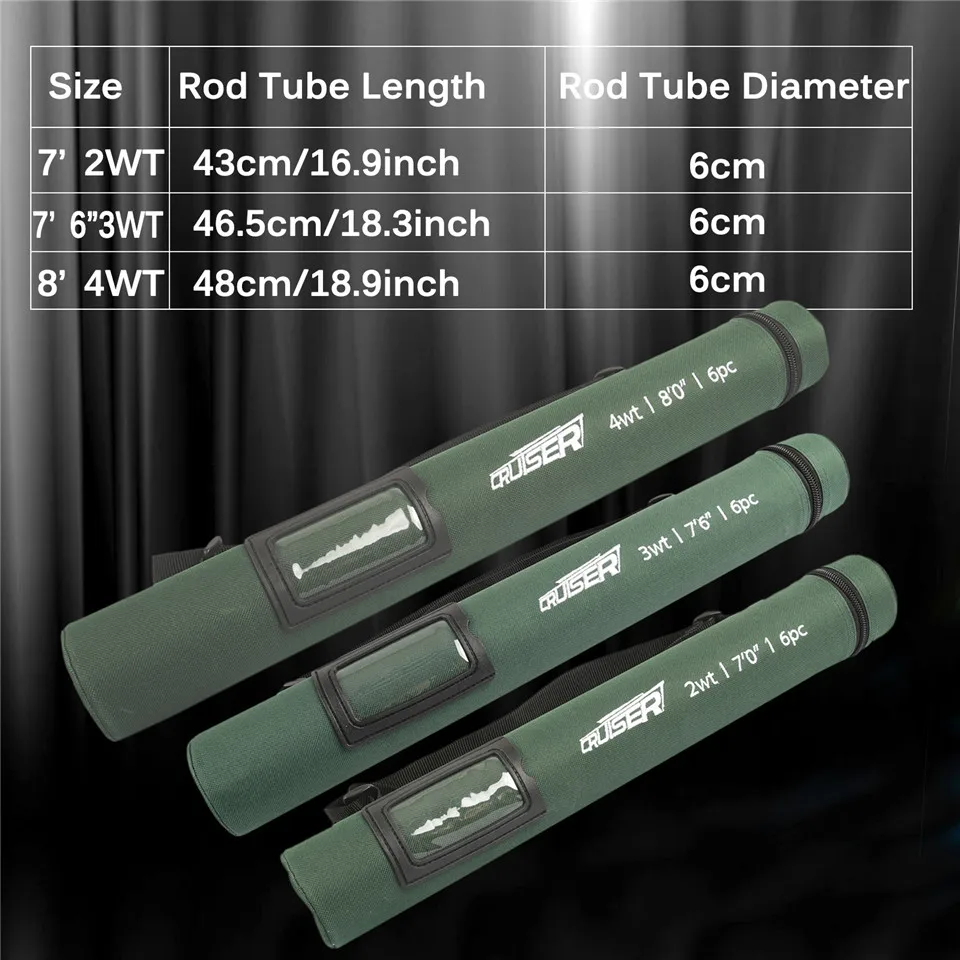 Maximumcatch Cruiser путешествия Fly Удочка 7-8 футов 2/3/4wt IM10 карбоновая заготовка 6 шт. Удочка с трубой Cordura