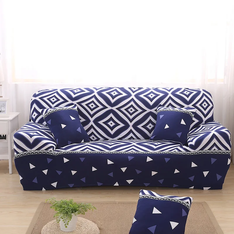 Серая линия Чехлы для дивана тугая обмотка все включено Нескользящие чехлы для диванов для дома гостиной чехлы для диванов - Цвет: K137