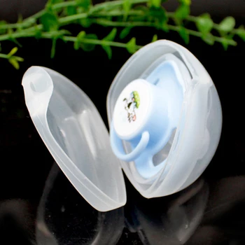 

2 Pcs/lot Pacifier Storage Box Nipple Shield Case Pacifier Holder Portable Dustproof Pacifier Case Box