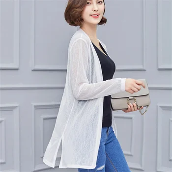 

Blouse Shirt Women's New Sweater Casual Crochet Holidays Loose Spring Summer Cardigan Tops For Woman Sexy Blouses Blusas
