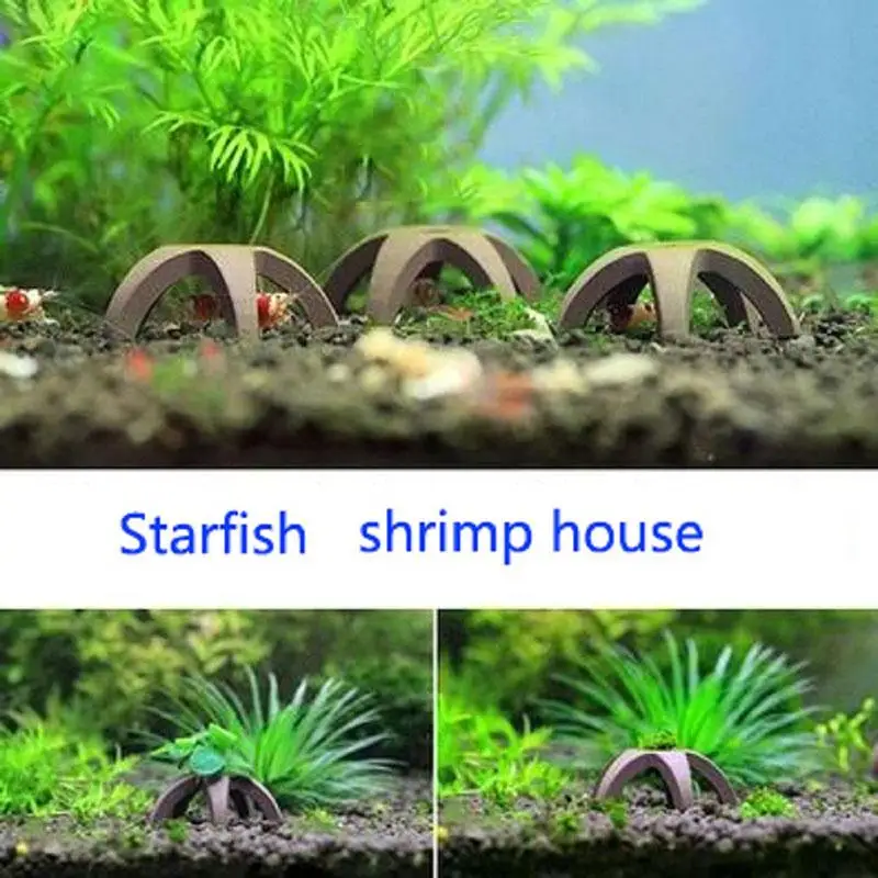 5 Teile Los Starfish Hiding Cave Garnelen Haus Tonwarenlehm
