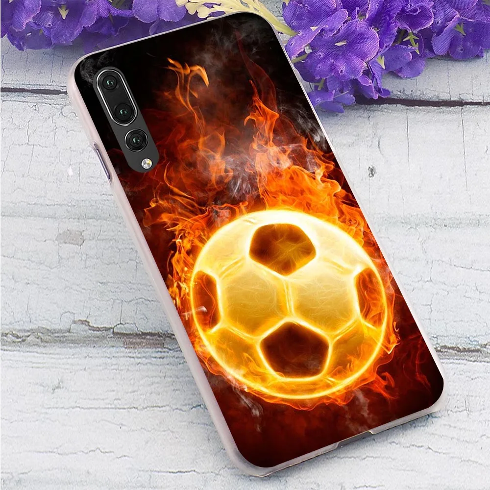 Чехол для телефона Huawei Mate 20 Lite Fire чехол футбольного мяча P9 Mini P10 30 Pro P Smart 10