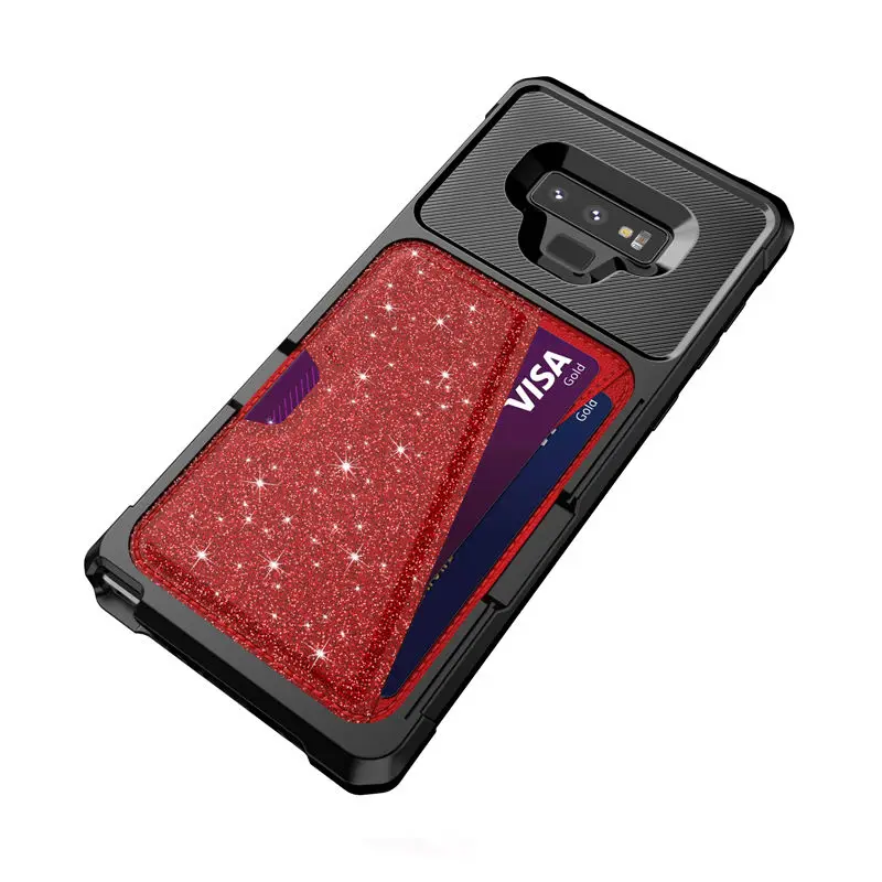

For Samsung Galaxy Note 9 Case Anti-fall Funads Full Protector Cover For Coque Samsung Note 9 Case Etui With Card Pocket