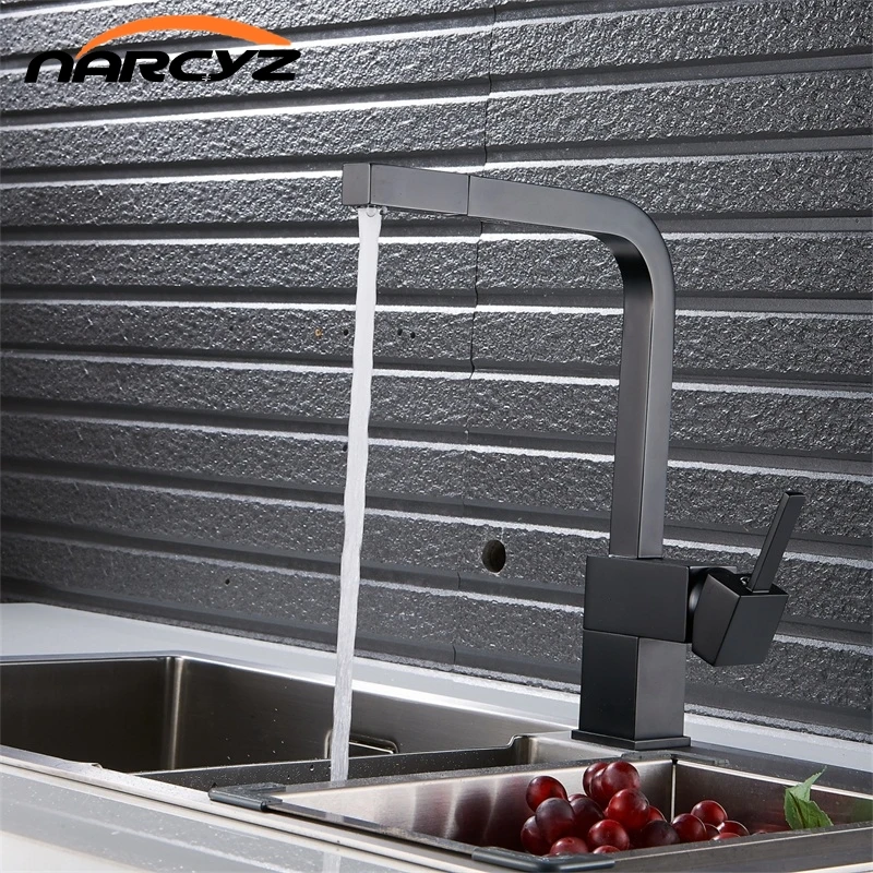 Good Buy Free Shipping New Style Kitchen Faucet Black Nickel Pull