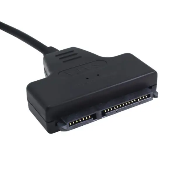 Usb 2 0 до 7 15 22 Pin Sata адаптер Кабели внешняя мощность для 5 ''Ssd Hdd конвертер