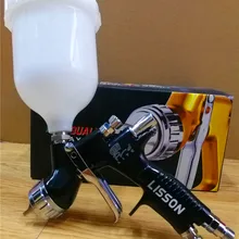 Пистолет-распылитель LISSON высокого качества профессиональный Gti pro lite Черный покрасочный пистолет T110 1,3 мм сопло Краскораспылитель на водной основе