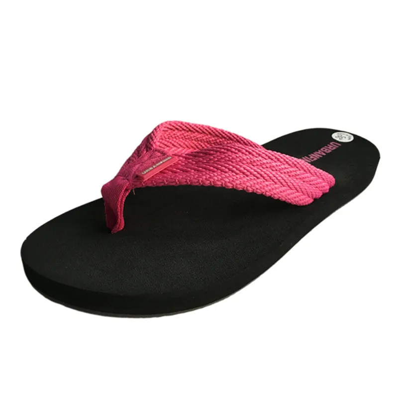 

Blue Pink Women Fashion Casual Slippers Size 36-41 Comfortable Indoor Outside Flip Flops Lady Summer Shoes