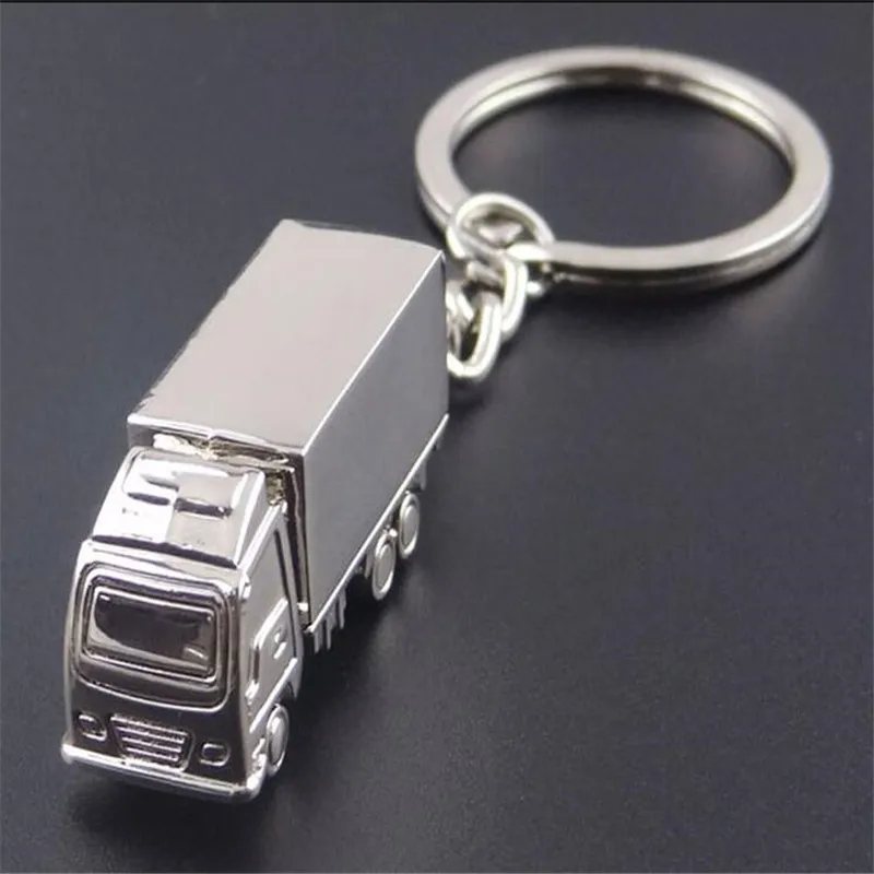 Car Keychain Truck Keychain Metal Keychain Personalized Solid Truck