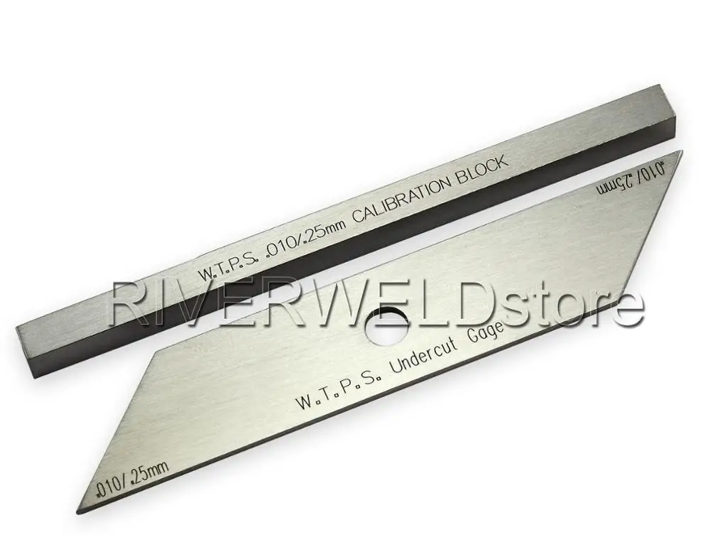 

Welding Gauge Two-piece Rod With Undercut Gage & Calibration Block