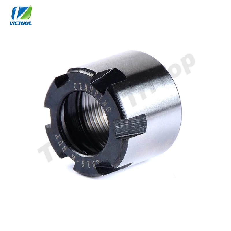2pcs/lot ER16 ER16-M M type Spring Collet nut High quality for CNC Milling Machine Engraving Lathe Tool