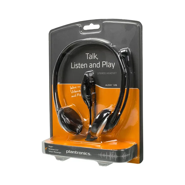 Наушники Plantronics 326 черные (80933-15)