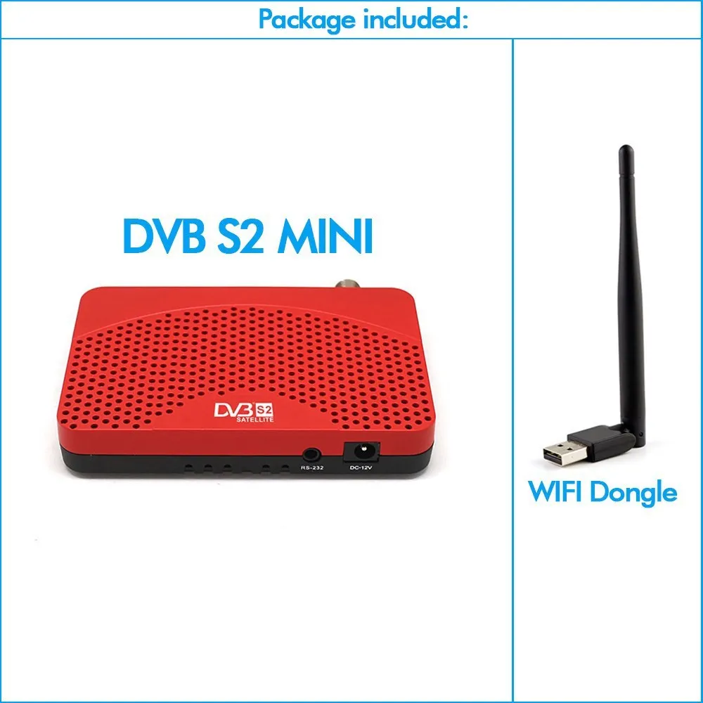 Vmade DVB-S2+ USB wifi H.264 Full HD 1080P MPEG4 ЦИФРОВОЙ спутниковый ТВ приемник Поддержка Youtube Cccam IP tv Stardard телеприставка