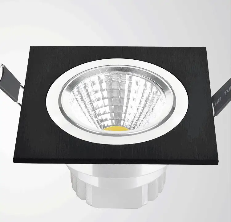 Free-shipping-50PCS-high-power-aluminum-led-cob-dimmable-ceiling-light-AC110V-230V-9W-12W-square (4)