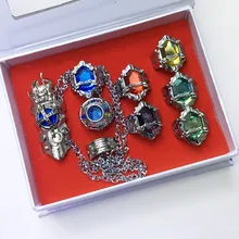 8 pçs/set anel de Dedo Moda jóias anéis pingente de Katekyo Hitman Reborn Sawada Tsunayoshi Cosplay do partido Para O Presente