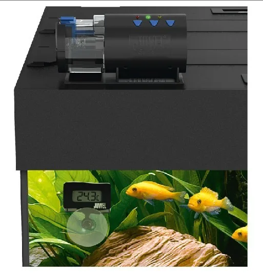 JUWEL Кормушки для рыб цифровой, lcd, автоматический аквариум Таймер резервуара Еда диспенсер для подачи автоматической очистки аквариума Таймер подачи Ёмкость