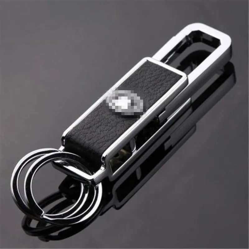 

1PCS Car keychain key chain metal pendant waist key ring for Volvo car standard S60L XC60 V40 XC90 special accessories Volvo