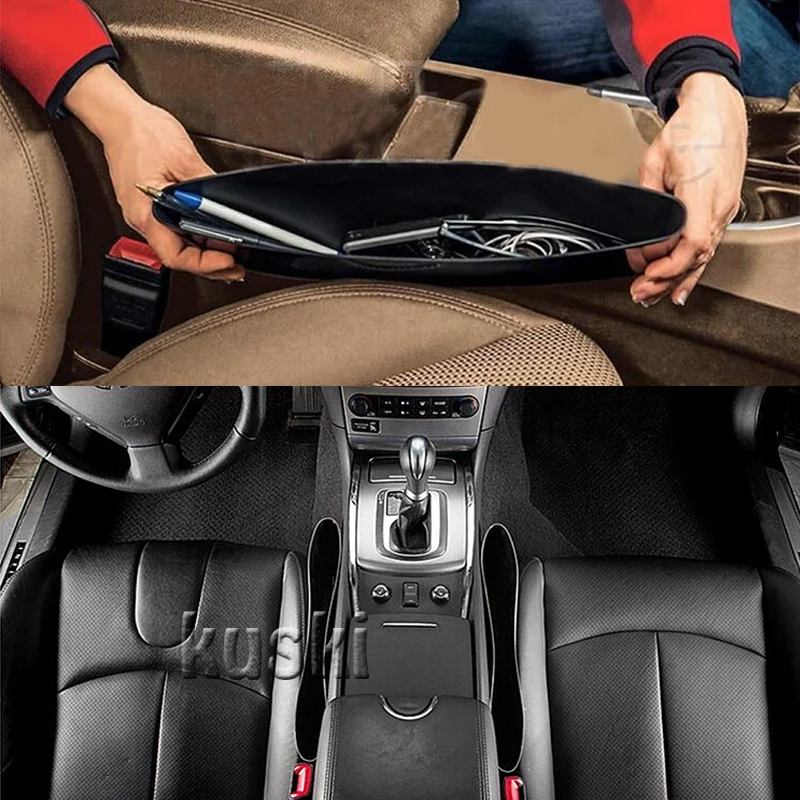 2 шт. чехлы для BMW E46 E60 Ford focus Mazda 3 Volkswagen Polo Golf 4 Skoda octavia|seat gap pocket|car seat pocketseat pocket |