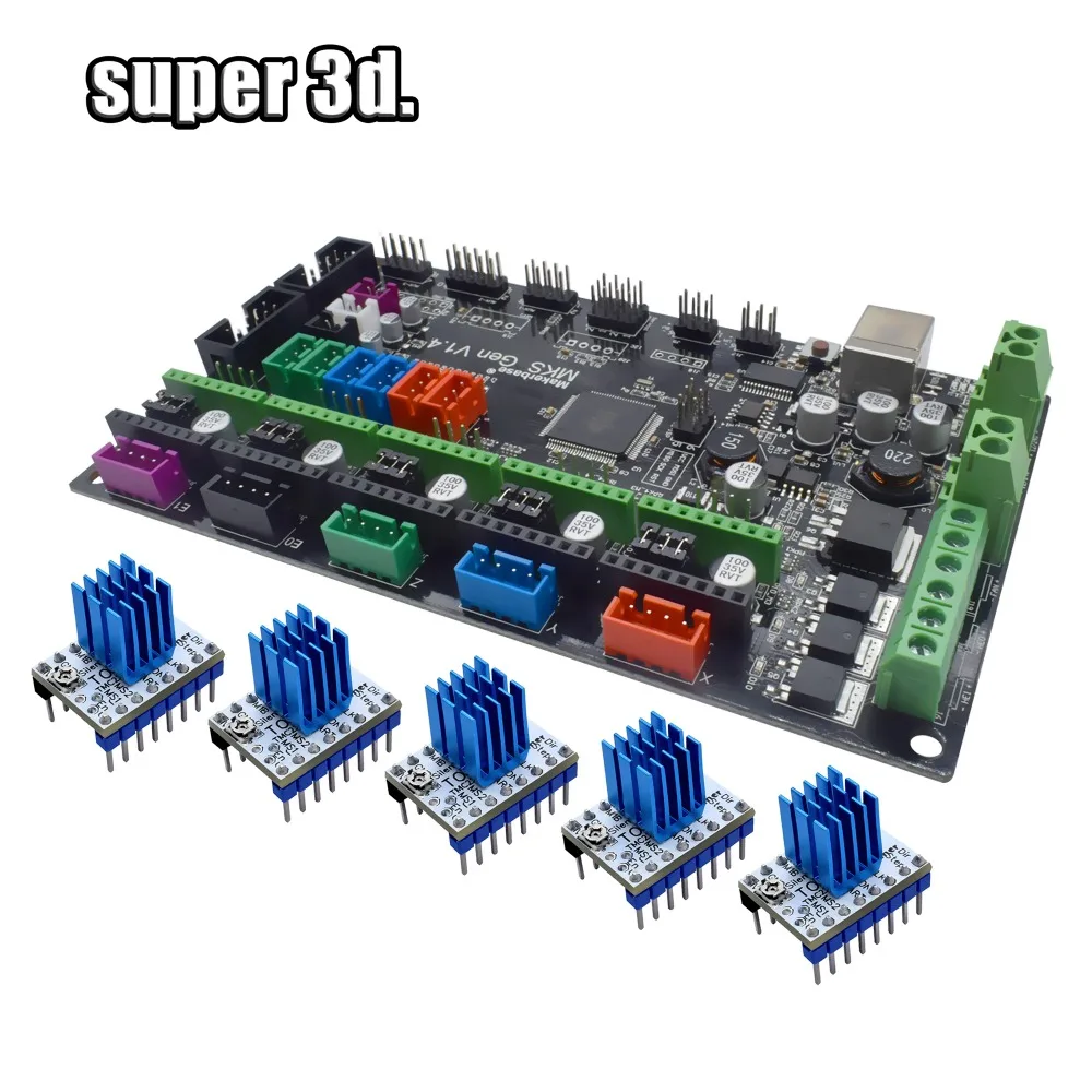 Детали для 3D принтера MKS Gen V1.4 плата управления Mega 2560 R3 материнская RepRap Ramps1.4 +