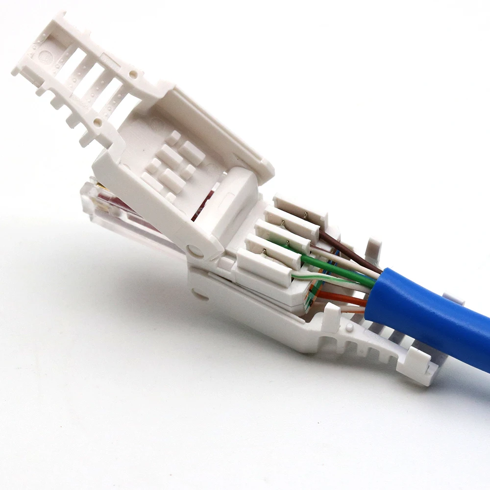 Xintylink toolless rj45 ethernet Кабельный соединитель cat6 Разъем cat5 cat5e сеть rj 45 lan conector cat 6 utp