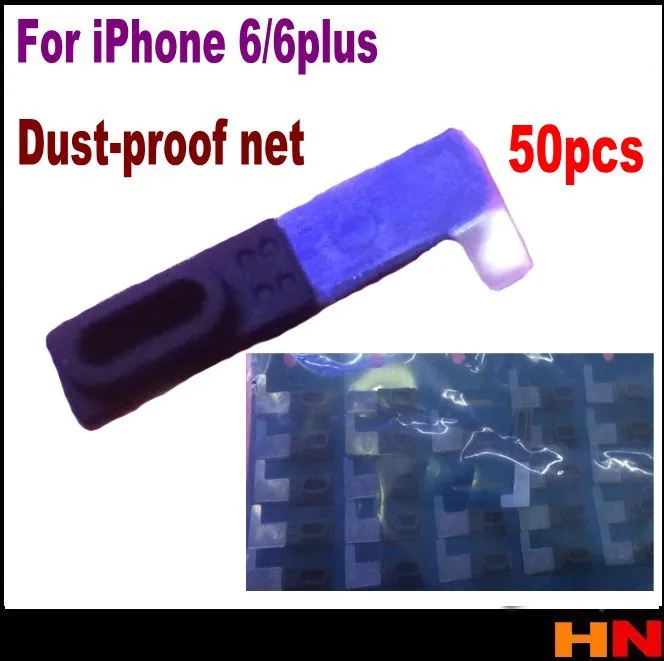 

50set Dust-Proof Net for iPhone 6 6 plus 4.7 and 5.5 Replacement Spare Part Assembly Wholesale