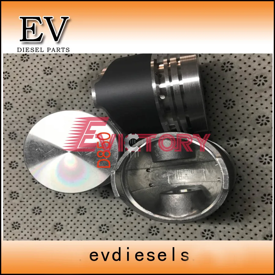 For Kubota engine rebuild D850 piston 15901 21050 piston ring set full