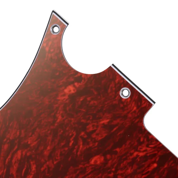 Red Tortoise Shell Pickguard 3 Ply 8 Screw Hole Celluloid and PVC Shell Pickguard For Telecaster Guitar Parts