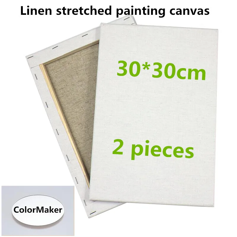 30x30cm Wholesale Artist stretched canvas/canvas for paintingin