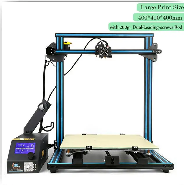 CR-10S 4S 5S 3d принтер DIY kit двойной Z стержня винта prusa I3 Мощность отказ нить накаливания, сигнализация, большой Размеры Creality 3D - Цвет: CR-10 4S with 200g