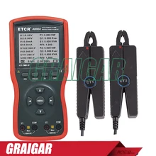 ETCR4000A Интеллектуальный двойной зажим Цифровой фазовый Вольт-амперметр