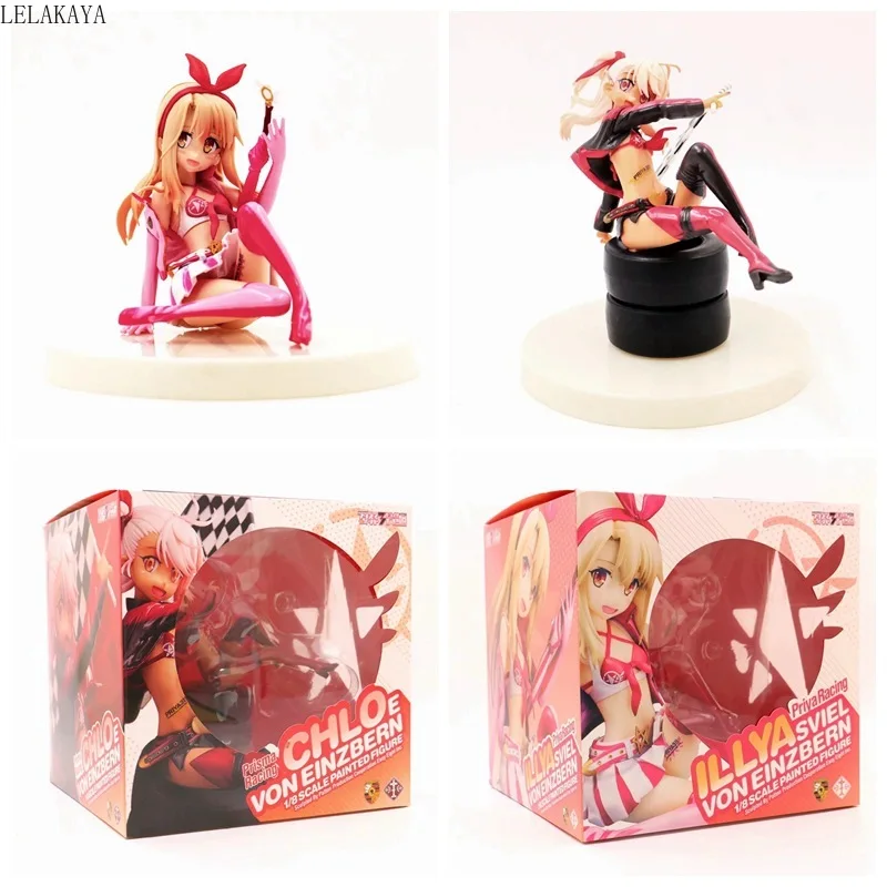 

Anime Fate Kaleid Liner Priva Illyasviel Von Einzbern Chloe Von Einzbern Prisma Racing 1/8 scale sexy Tony PVC Action Figure Toy