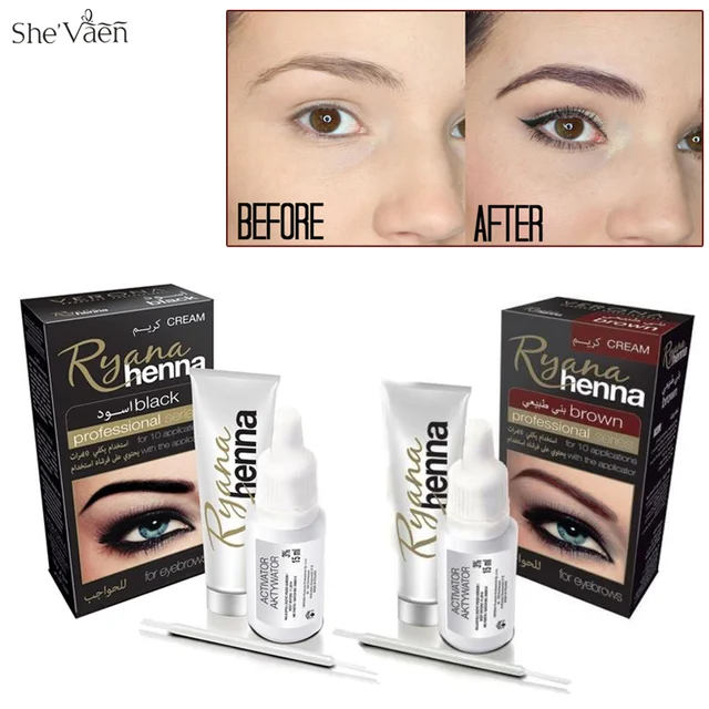 Aliexpress.com : Buy Ryana Henna Natural Eyebrow Tint Kit Brown ... Aliexpress.com : Buy Ryana Henna Natural Eyebrow Tint Kit Brown ...