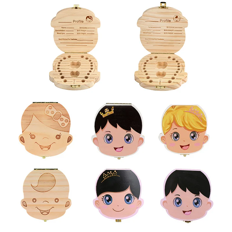 Dutch Portugal English Babytooth Box Organizer Save Boxes Milk Teeth Wood Storage Tooth Album Keepsake huismerk kopen in de aanbieding Dutch Portugal English Babytooth Box Organizer Save Boxes Milk Teeth Wood Storage Tooth Album Keepsake huismerk kopen in de aanbieding