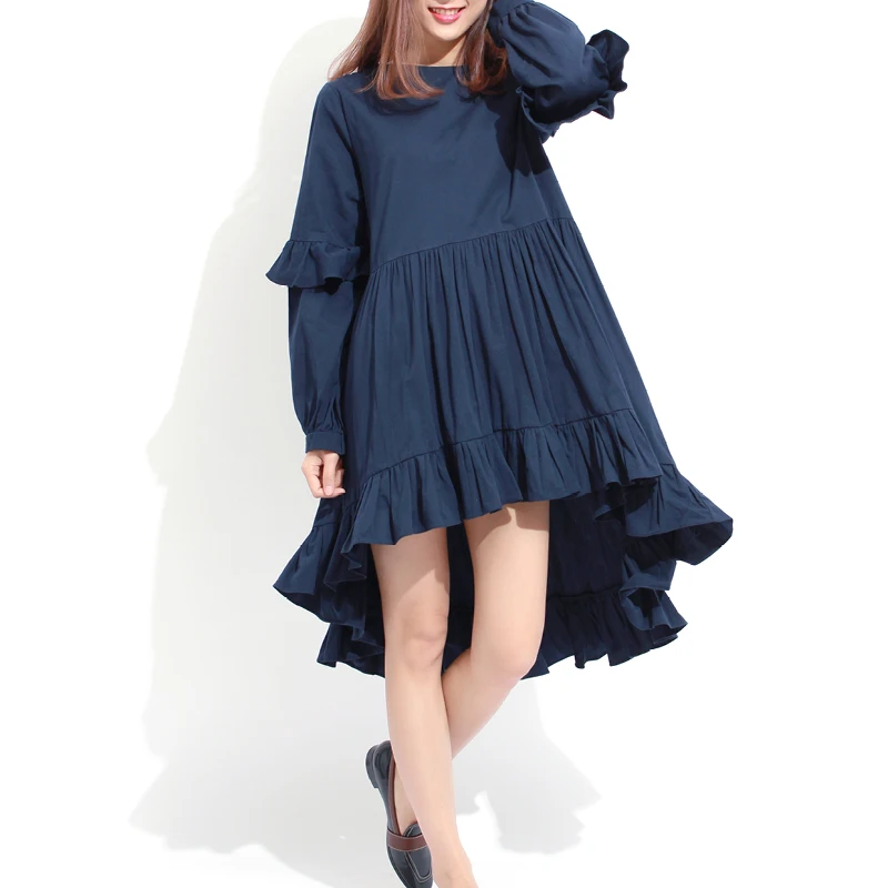 

2017 Maternity clothes for pregnant women long sleeve 0-neck two black and white color Dresses for pregnant women Maternity