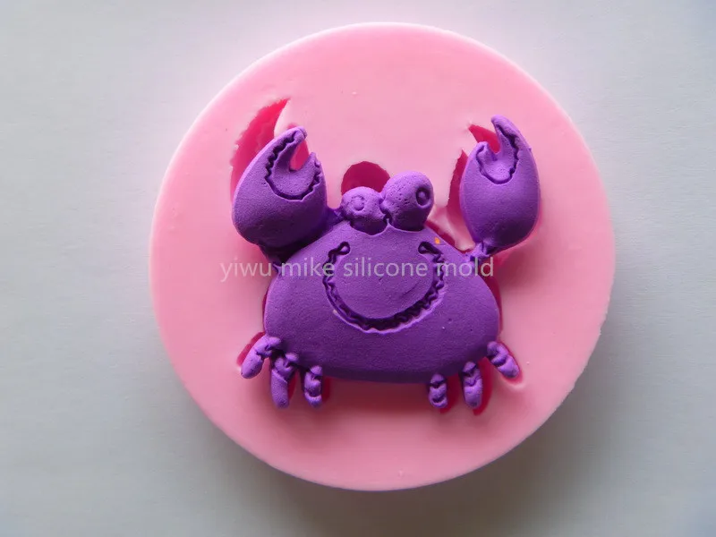 bake tool factory shop ,crab design cake silicone fondant ...