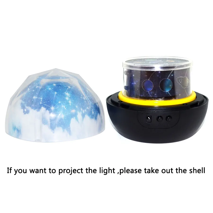  Planet Magic Projector Night Light Earth Universe LED Lamp Colorful Rotary Flashing Starry Sky Proj - 32827552359