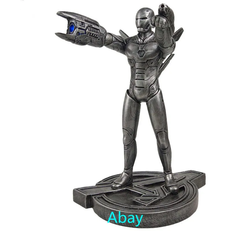 

13" Avengers: Endgame Iron Man Tony Stark Superhero 1:6 MK50 With LED Light Decoration Resin Action Figure Toy BOX 32CM Y53