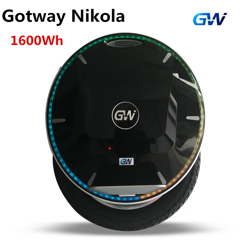 Gotway Nikola электрический самокат monowheel, Одноколесный самокат 84V 1600WH, 2000W мотор самобалансирующийся скутер