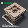 BGA reballing Station kit 90*90mm 80*80mm BGA reballing station with 10/PCS BGA Universal Stencil Solder balls ► Photo 1/5