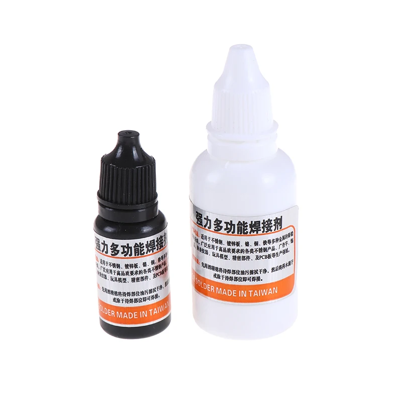

15ml 35ml Liquid Stainless Steel Flux Soldering Stainless Steel Solders Water Durable Liquid Solders High Quality