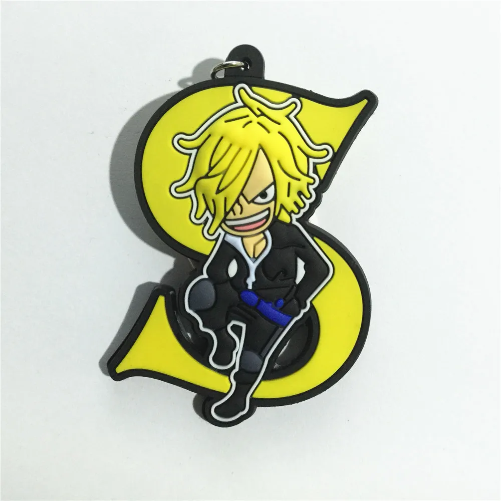 Anime Kartun Lucu Kawaii One Piece Luffy Sanji Zoro Chopper Keychain Anime Kartun Lucu Kawaii One Piece Luffy Sanji Zoro Chopper Keychain
