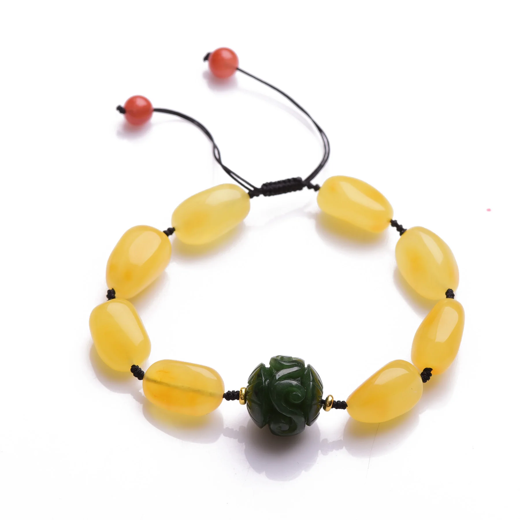 

Handmade Authentic Wax Crystal Beads Bracelets
