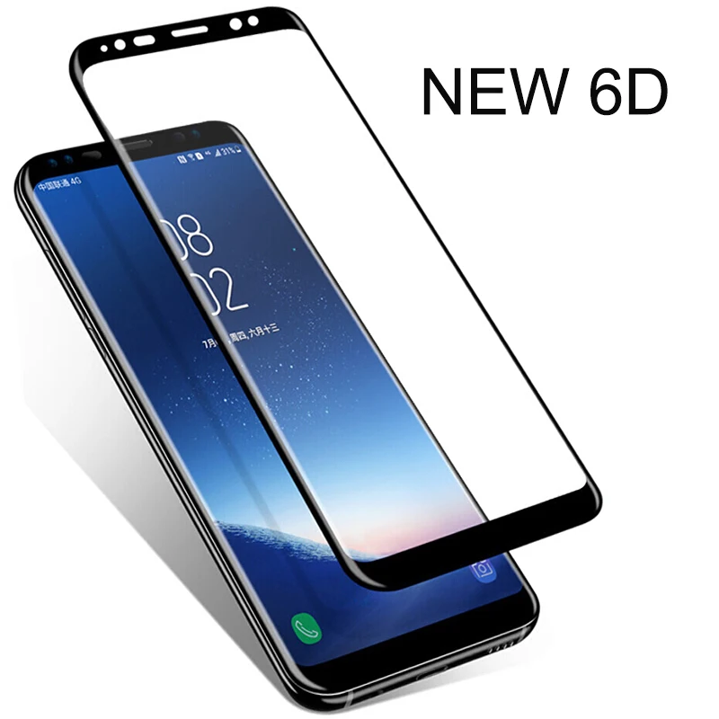Защитное стекло 6D полный изогнутые закаленное Стекло для samsung Galaxy S8 S9 плюс Экран протектор для samsung Note8 Стекло Экран Защитная крышка чехол