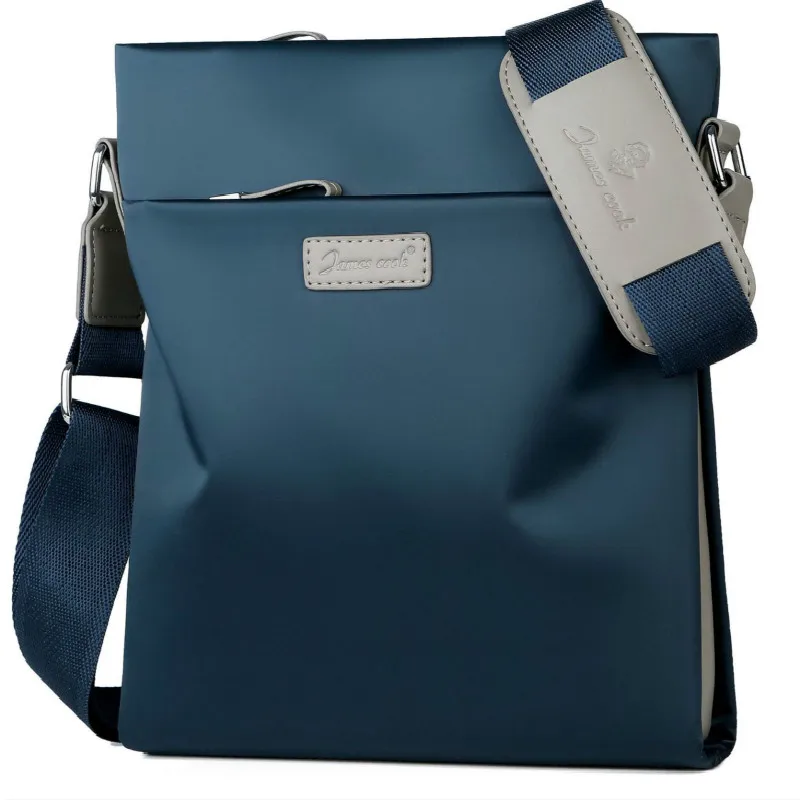

High Quality Shockproof Men's Crossbody Bag Pack Hidden Zipper Shoulder Bags For Pad Male Handbag Canvas Leather Messenger Bags