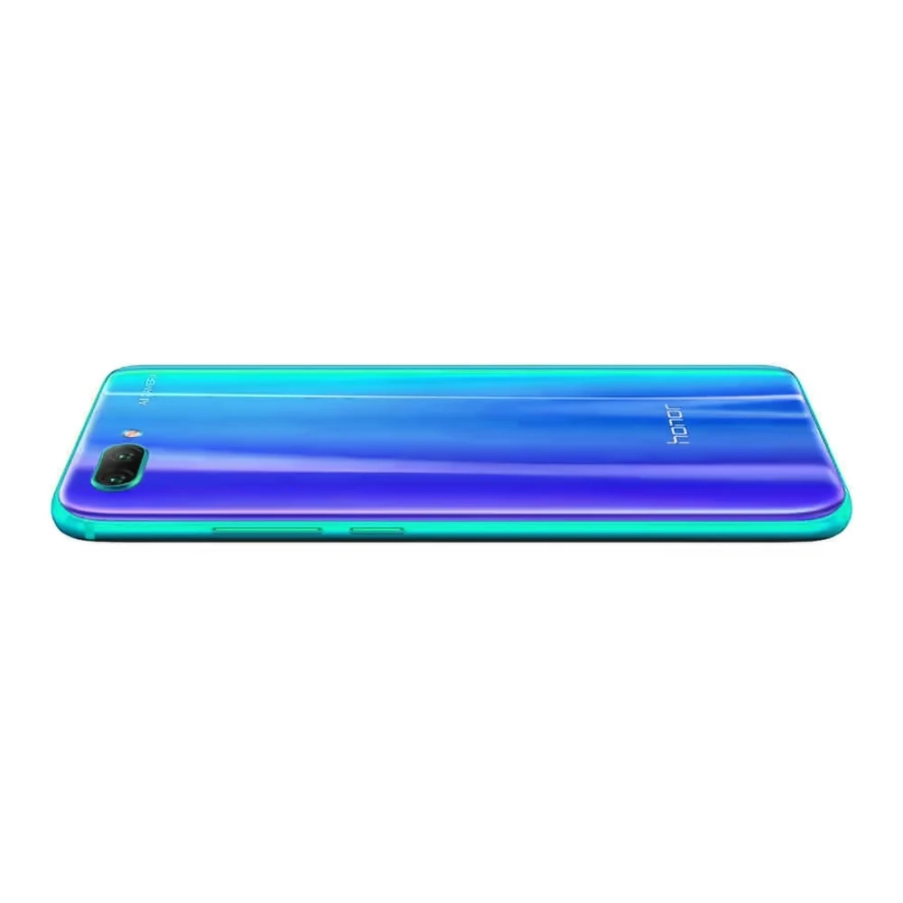 Мобильный телефон Honor 10 с глобальной версией, 5,84 дюймов, FHD+ 4 Гб+ 128 ГБ, Восьмиядерный процессор Kirin 970, Android 8,1, 24 МП, смартфон с функцией распознавания лица, NFC, 3400 мАч