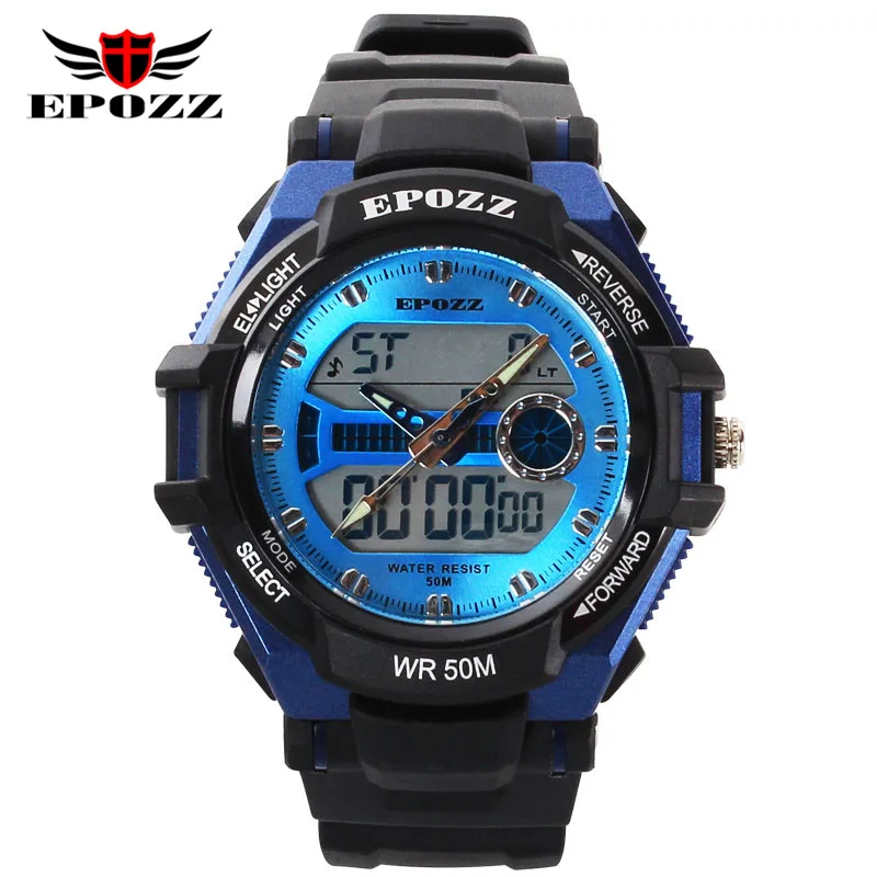 Prix pour Marque EPOZZ hommes nageur sport montre analogique étanche hommes en plein air horloge relogio masculino 1306 Prix pour Marque EPOZZ hommes nageur sport montre analogique étanche hommes en plein air horloge relogio masculino 1306