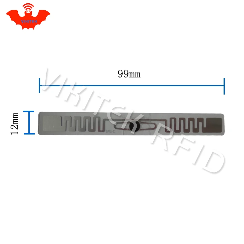 RFID метка UHF наклейка автомобильная фара EPC 6C 915mhz868mhz860-960MHZ M4QT Водонепроницаемая adhensive Пассивная RFID этикетка на лобовое стекло