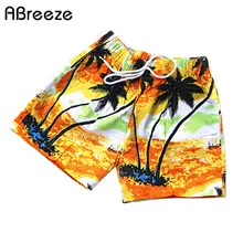 Новая детская доска, шорты модные, 3 цвета, летние детские пляжные шорты От 4 до 12 лет, пляжные шорты для мальчиков с принтом, штаны